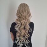 Platinum Plava Ombre │ Opuštena kovrča │ 80cm │ Rep na mrežicu photo review