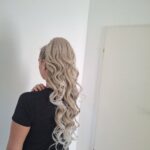 Platinum Plava Ombre │ Opuštena kovrča │ 80cm │ Rep na mrežicu photo review