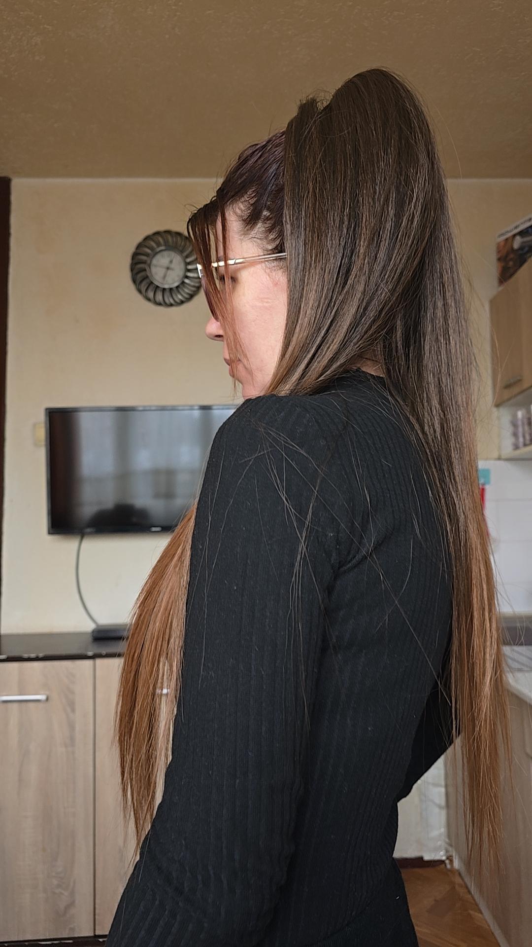 Smeđa ombre | Rep za kosu photo review