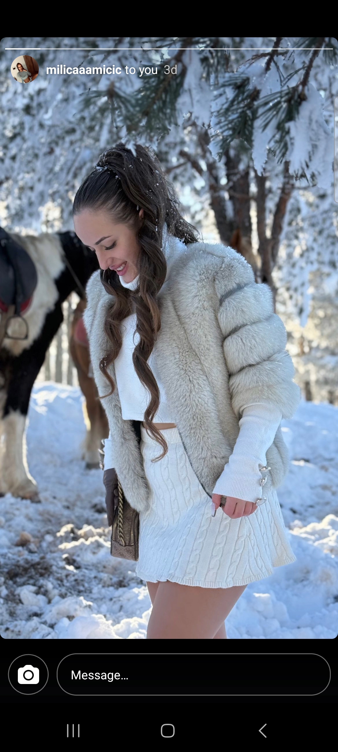 Smeđa ombre | Rep za kosu photo review