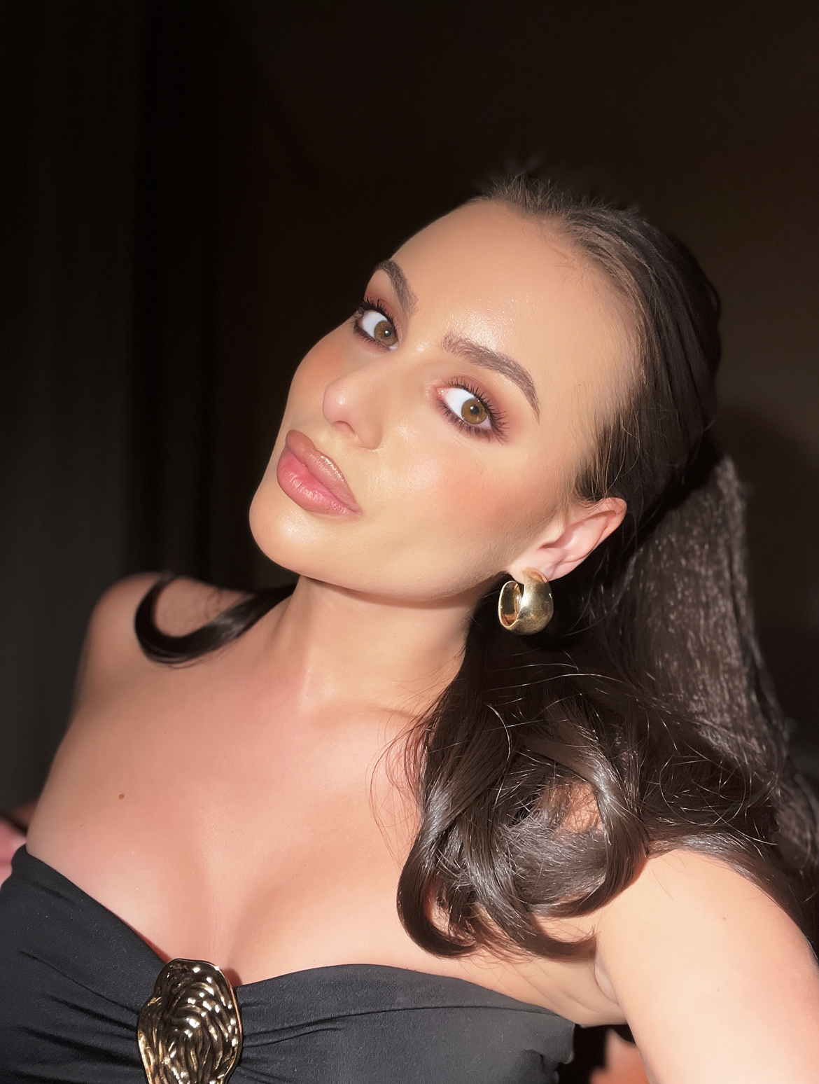 Tamno Smeđa │ Ariana │ 40cm │ Rep na mrežicu photo review