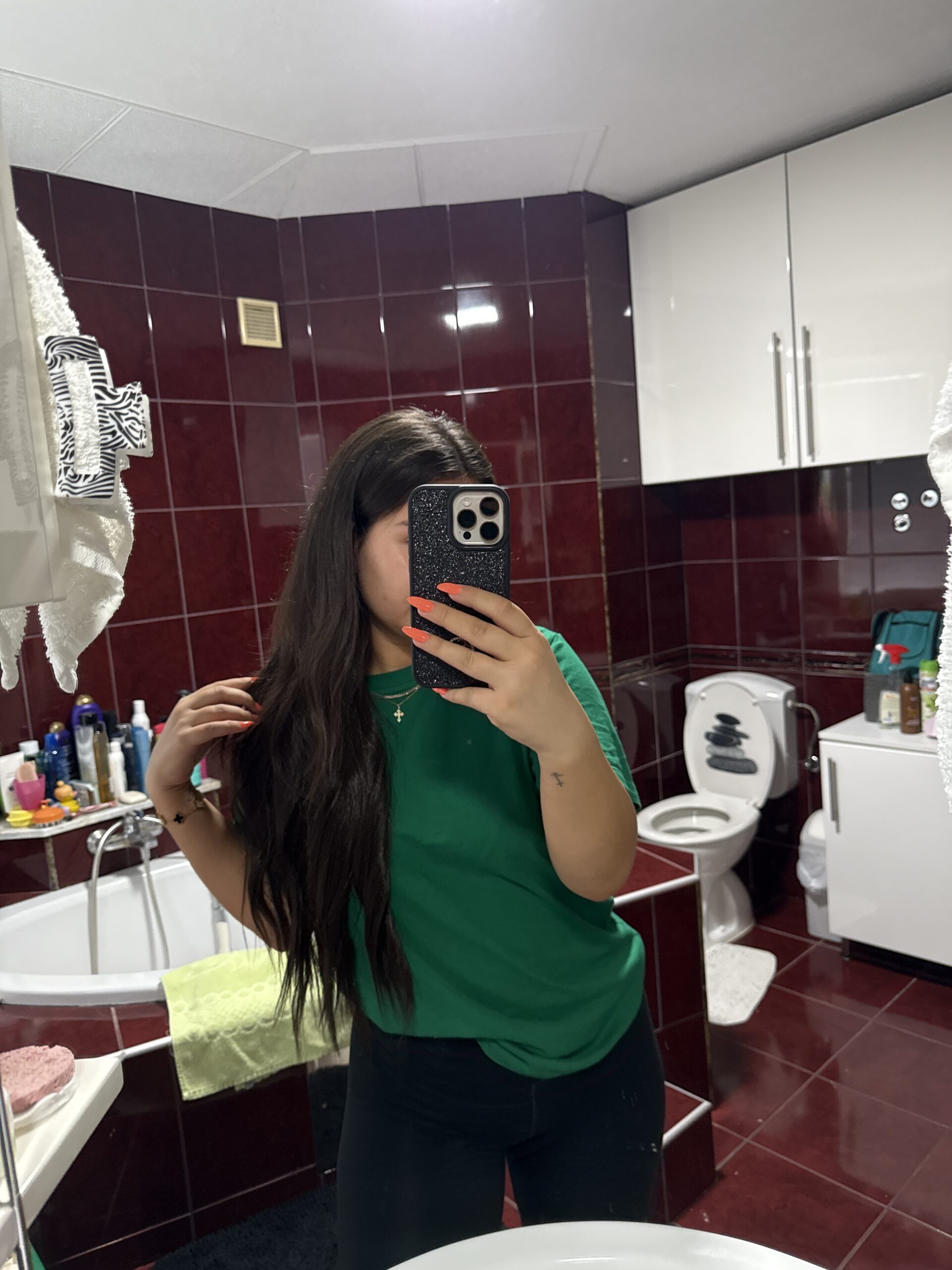 Tamno smeđa │ Ravna │ 65cm │ U Klipse photo review