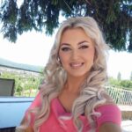 Platinum Plava Ombre │ Opuštena kovrča │ 80cm │ Rep na mrežicu photo review