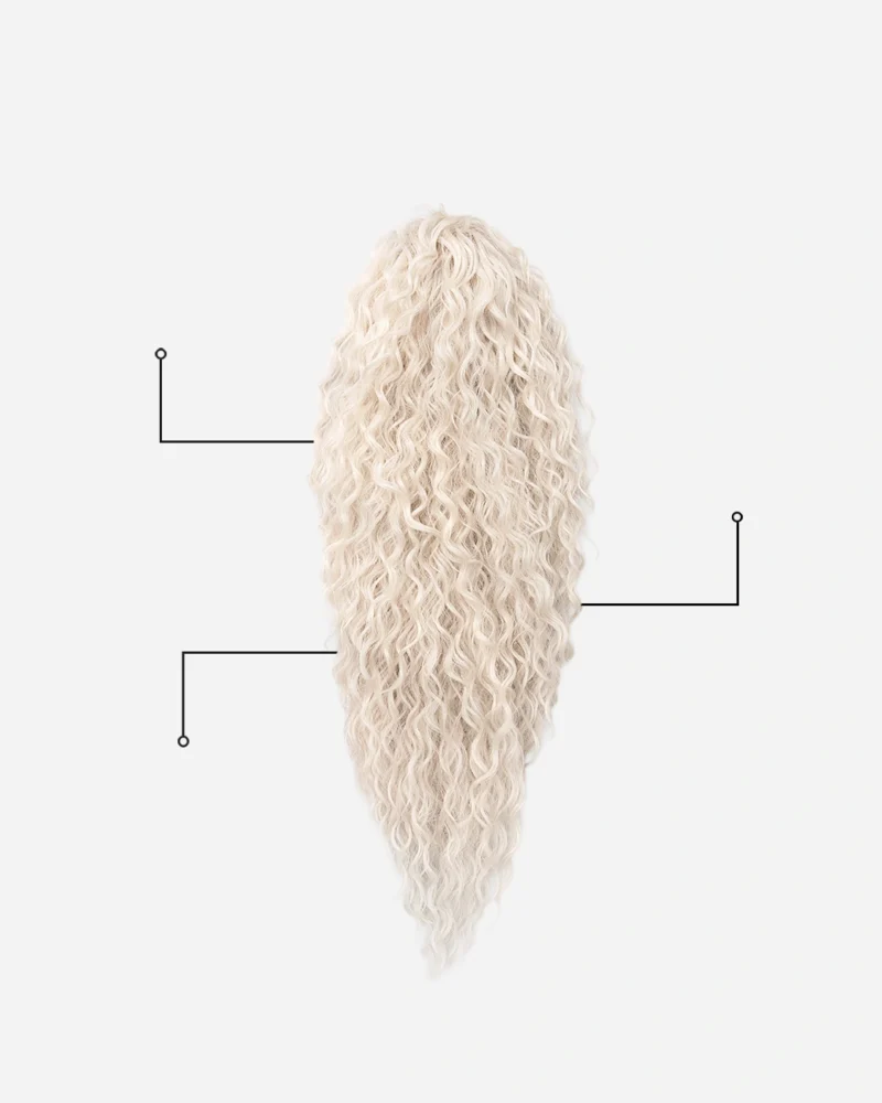 Kratki afro rep: 50 cm, 130 g.